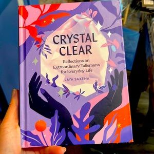 A book entitled Crystal Clear.